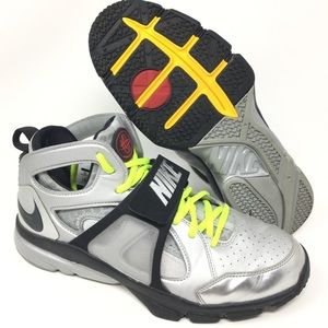 Nike Zoom Huarache Trainer Mid Metallic Silver